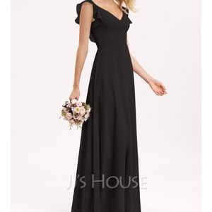 JJs House Black Bridesmaid dress